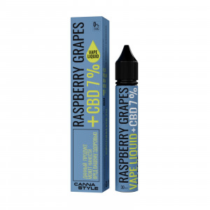 CBD Vape Canna Style - Raspberry Grapes