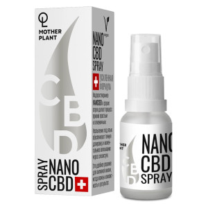 Motherplant CBD Nano Spray+ silver