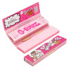 Бумажки G-Rollz Dr. Whiskerz Lightly Dyed Pink 50 KS Slim Papers + Tips