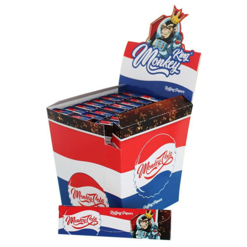 Бумажки Monkey King Blue Cola Touch Smell King Size Slim + Tips
