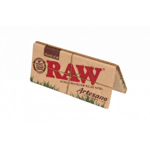 Бумажки RAW Organic Hemp Artesano King Size Slim
