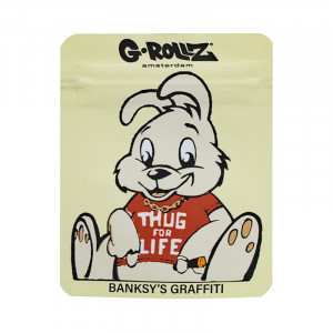 Пакетик Zip-Lock G-Rollz Banksy's Graffiti Thug for Life