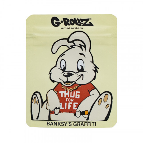 Пакетик Zip-Lock G-Rollz Banksy's Graffiti Thug for Life